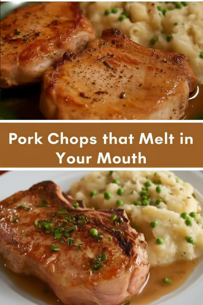 Crock Pot Smothered Pork Chops