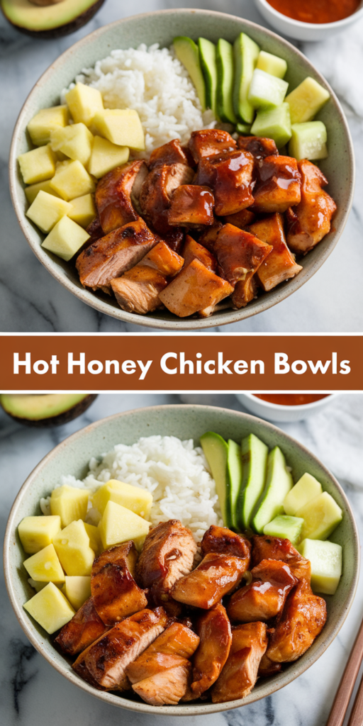 Hot Honey Chicken Bowls