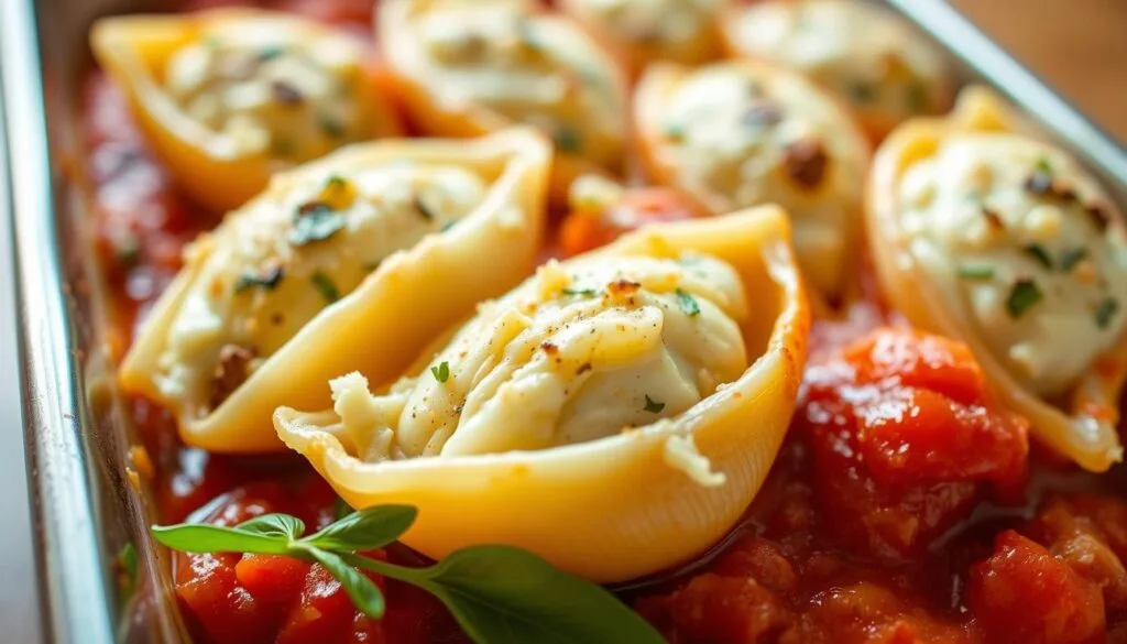 Easy Ricotta Stuffed Shells